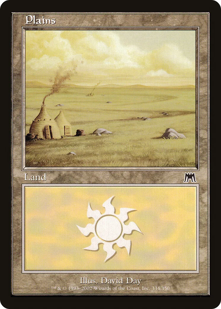 Plains — Onslaught — Magic: The Gathering