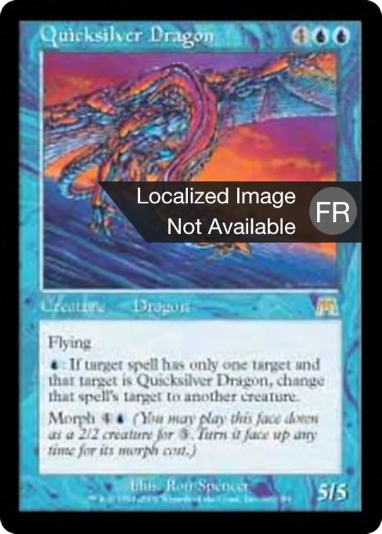 Dragon de vif-argent — Onslaught — Magic: The Gathering