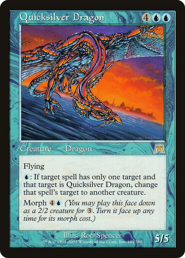 Dragon de vif-argent — Onslaught — Magic: The Gathering