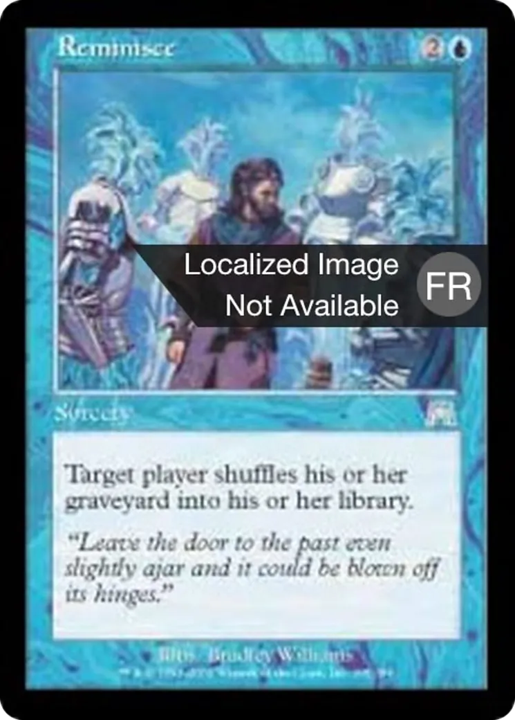 Réminiscence — Onslaught — Magic: The Gathering