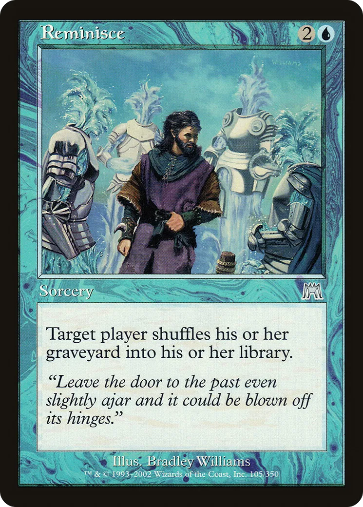 Reminisce — Onslaught — Magic: The Gathering
