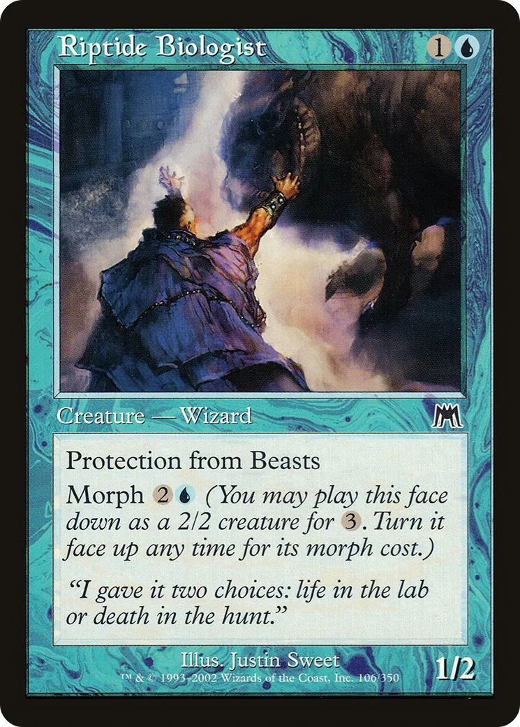 Riptide Biologist — Onslaught — Magic: The Gathering