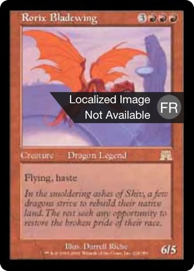 Rorix ailelame — Onslaught — Magic: The Gathering