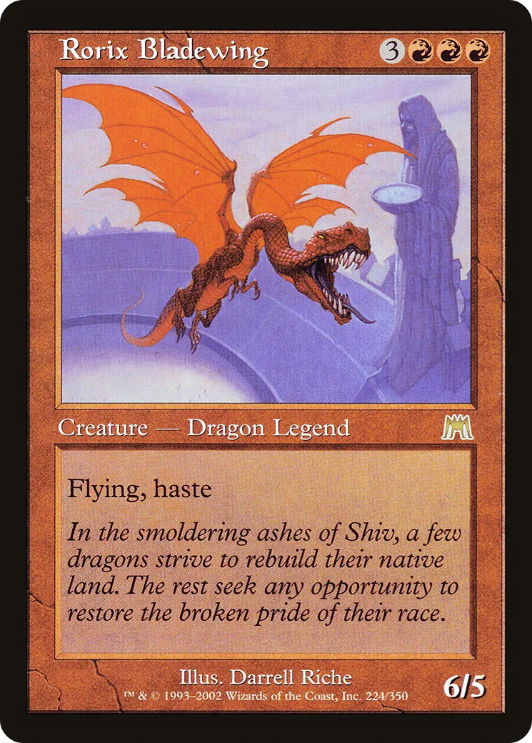 Rorix Bladewing — Onslaught — Magic: The Gathering