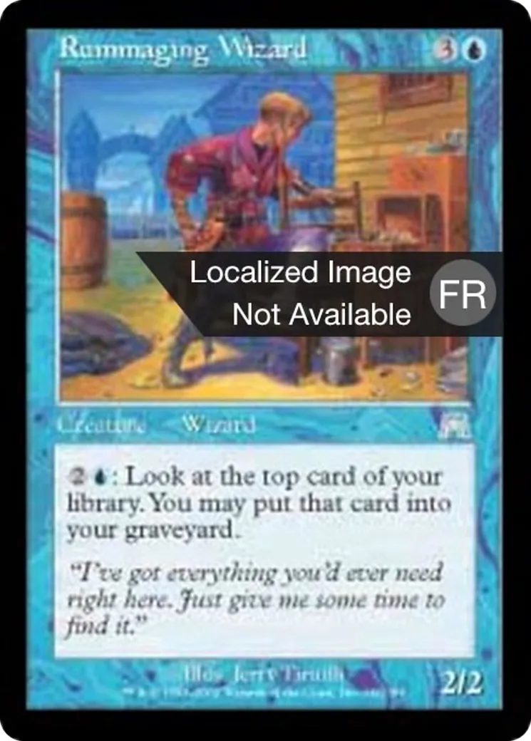 Sorcier fouineur — Onslaught — Magic: The Gathering