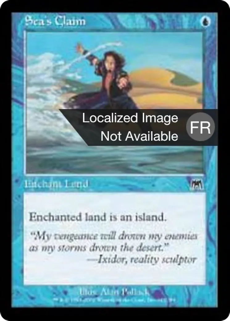 Revendication par la mer — Onslaught — Magic: The Gathering