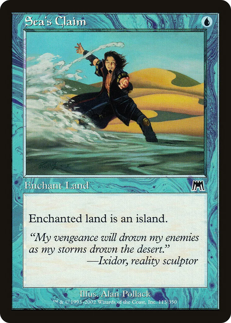 Revendication par la mer — Onslaught — Magic: The Gathering