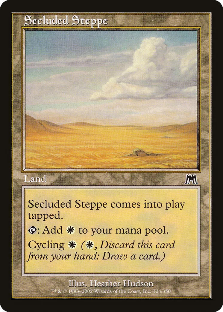 Steppes retirées — Onslaught — Magic: The Gathering