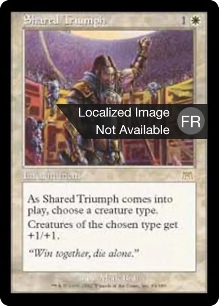 Triomphe partagé — Onslaught — Magic: The Gathering