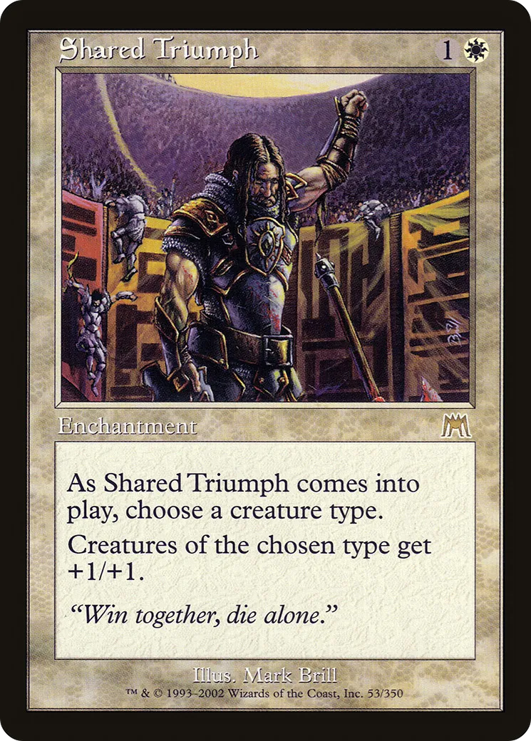 Triomphe partagé — Onslaught — Magic: The Gathering