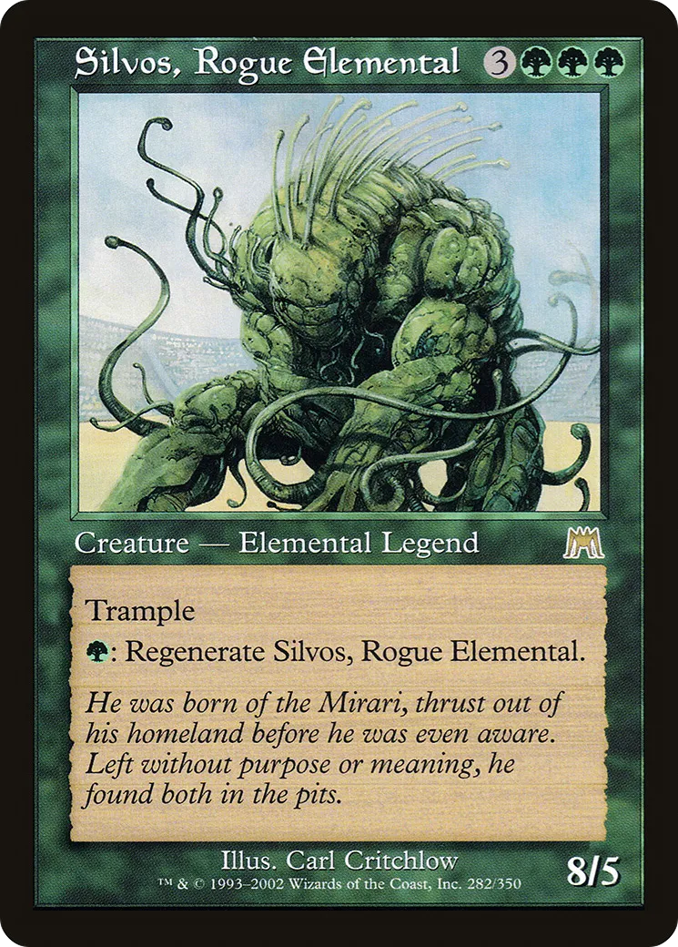 Silvos, Rogue Elemental — Onslaught — Magic: The Gathering
