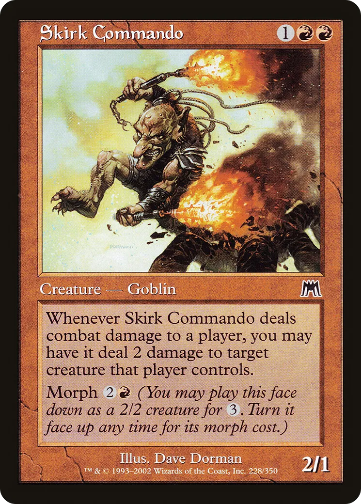 Commando skirkien — Onslaught — Magic: The Gathering