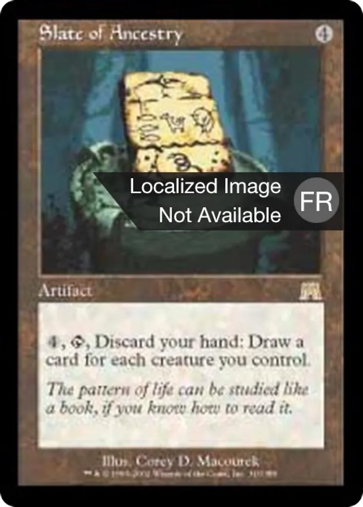 Ardoise de l'Ascendance — Onslaught — Magic: The Gathering
