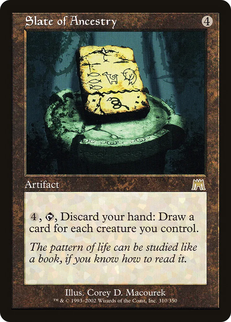 Slate of Ancestry — Onslaught — Magic: The Gathering