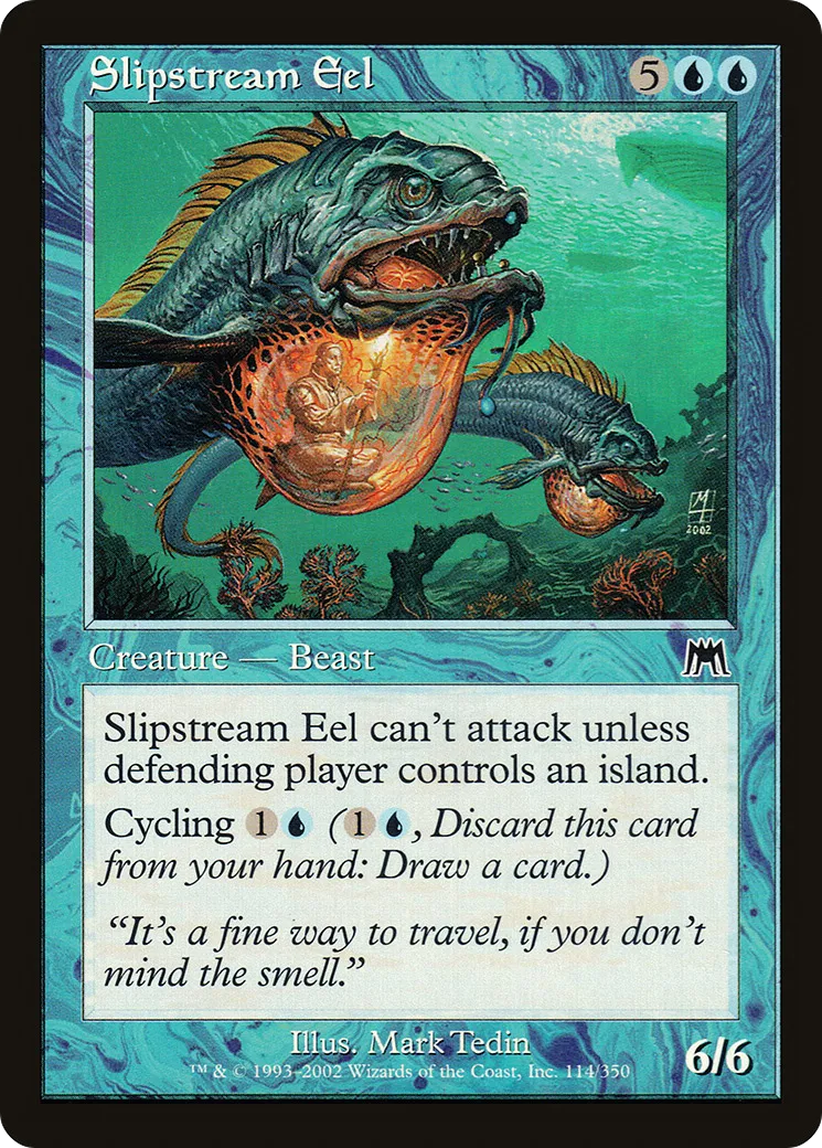 Slipstream Eel — Onslaught — Magic: The Gathering