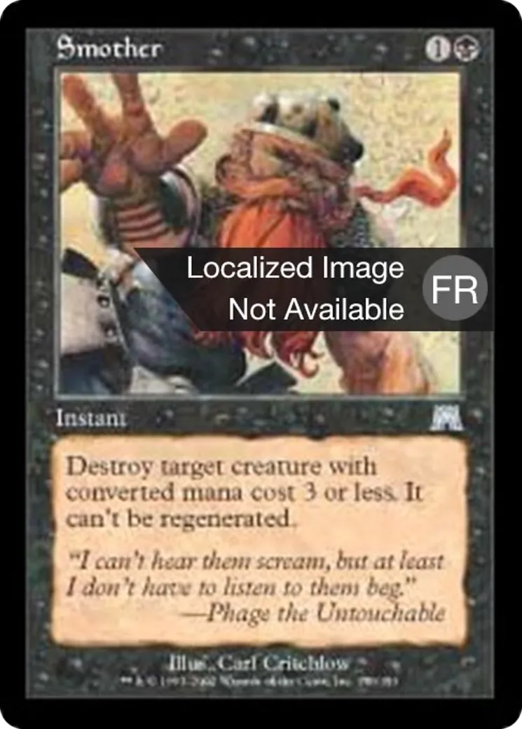 Étouffer — Onslaught — Magic: The Gathering
