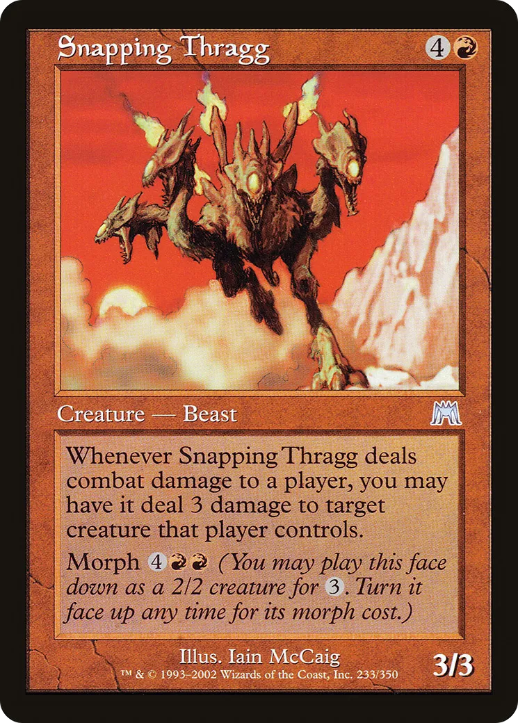 Thragg happeur — Onslaught — Magic: The Gathering