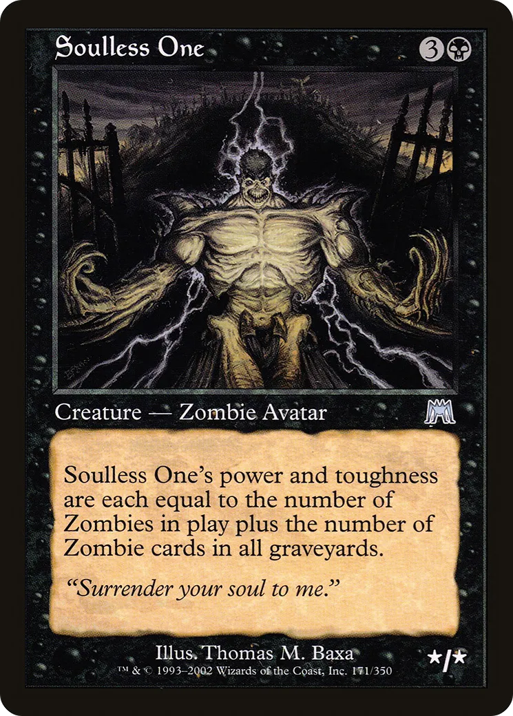 Soulless One — Onslaught — Magic: The Gathering