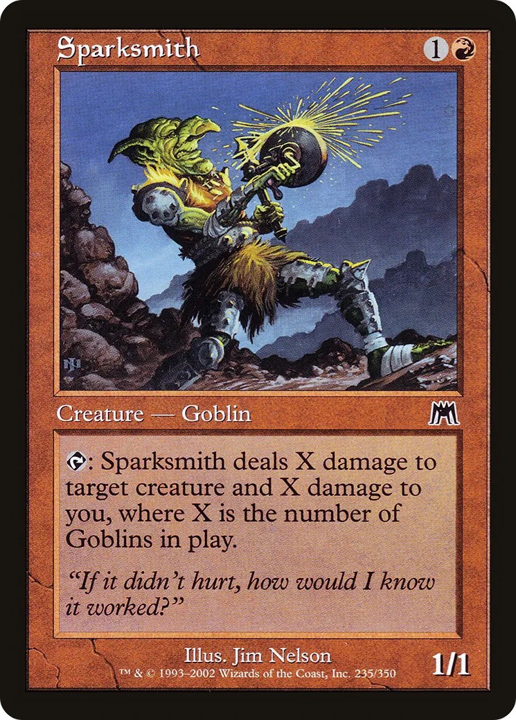 Forgeur d'étincelles — Onslaught — Magic: The Gathering