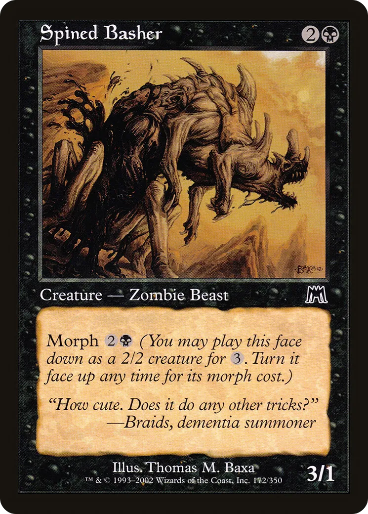Défonceur à échine — Onslaught — Magic: The Gathering