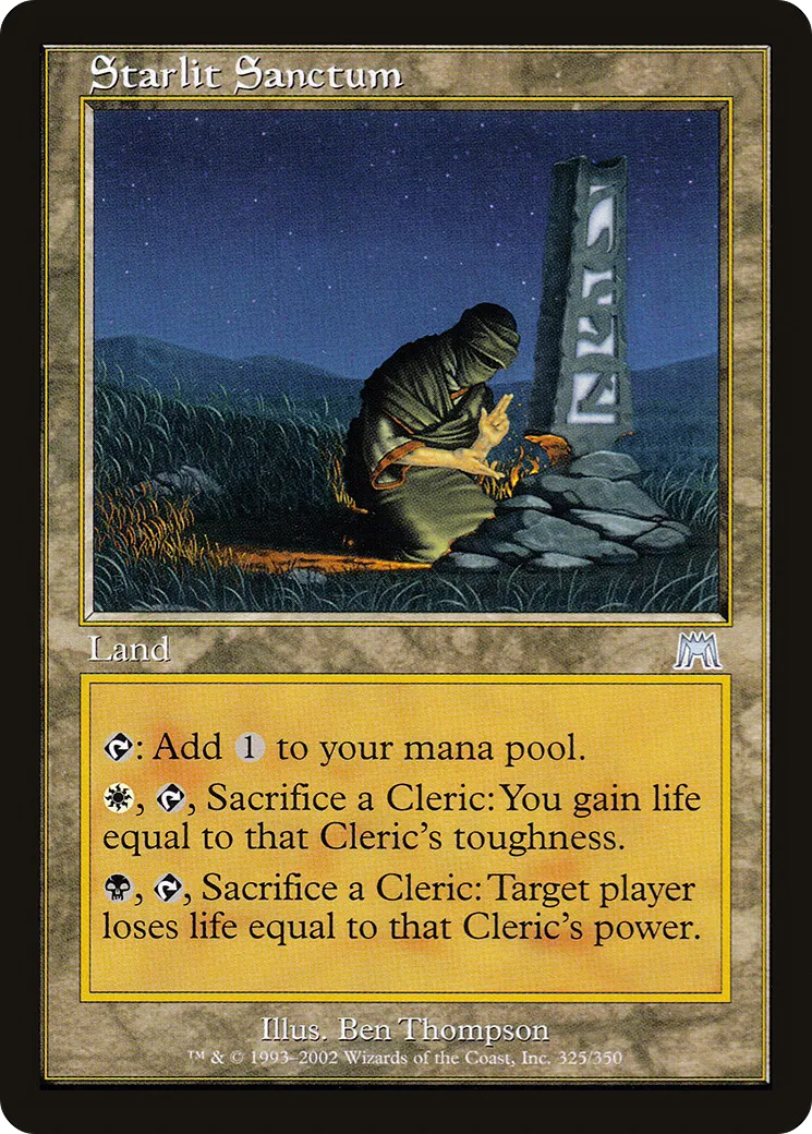 Starlit Sanctum — Onslaught — Magic: The Gathering