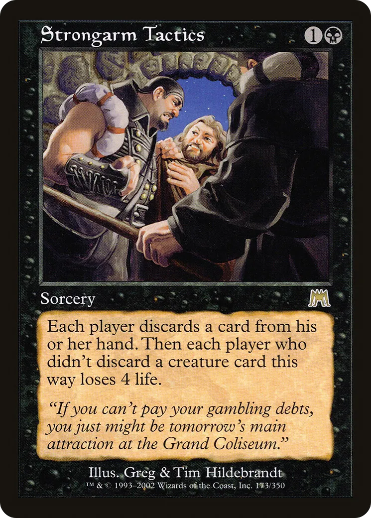 Tactiques de bras-de-fer — Onslaught — Magic: The Gathering