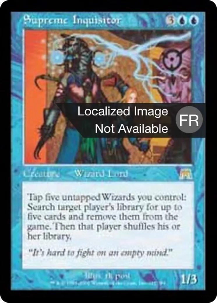 Inquisiteur suprême — Onslaught — Magic: The Gathering
