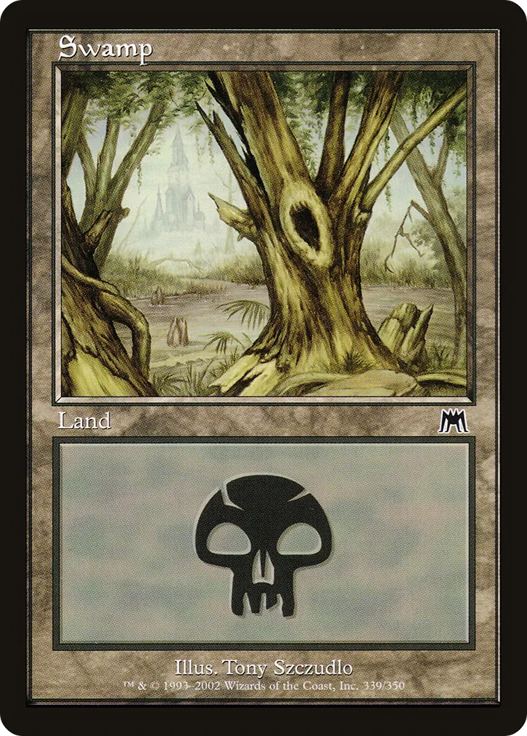Swamp — Onslaught — Magic: The Gathering