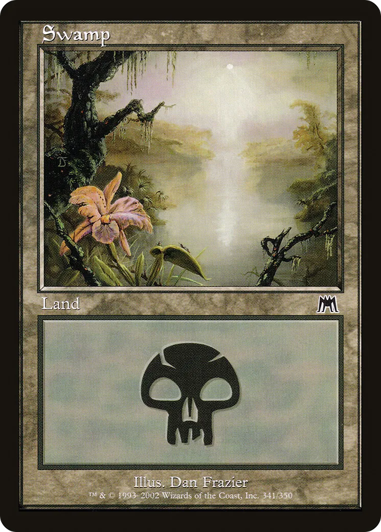 Swamp — Onslaught — Magic: The Gathering