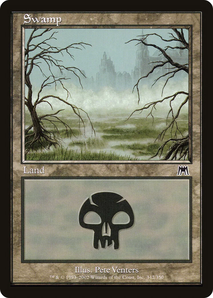 Swamp — Onslaught — Magic: The Gathering