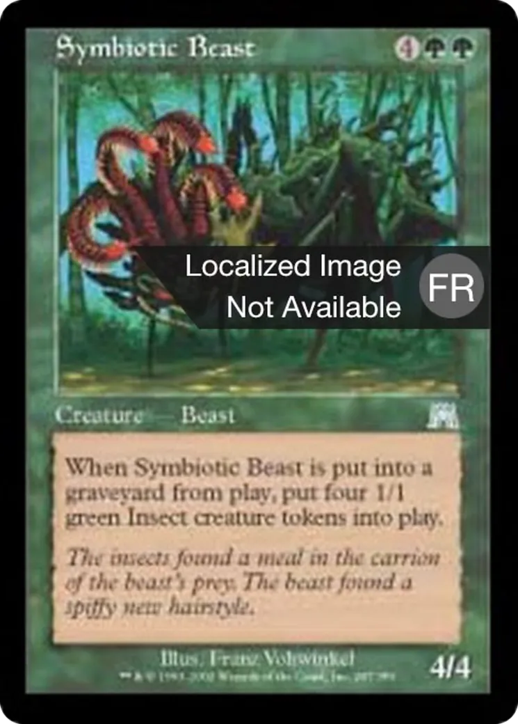 Bête symbiotique — Onslaught — Magic: The Gathering