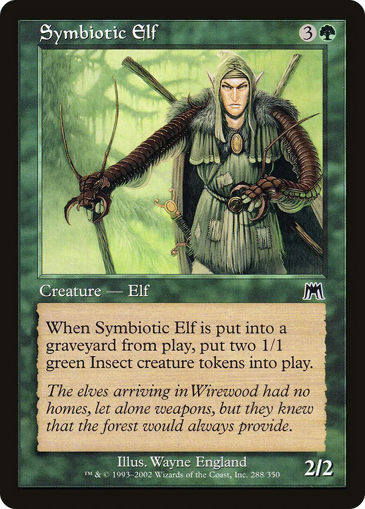 Symbiotic Elf — Onslaught — Magic: The Gathering
