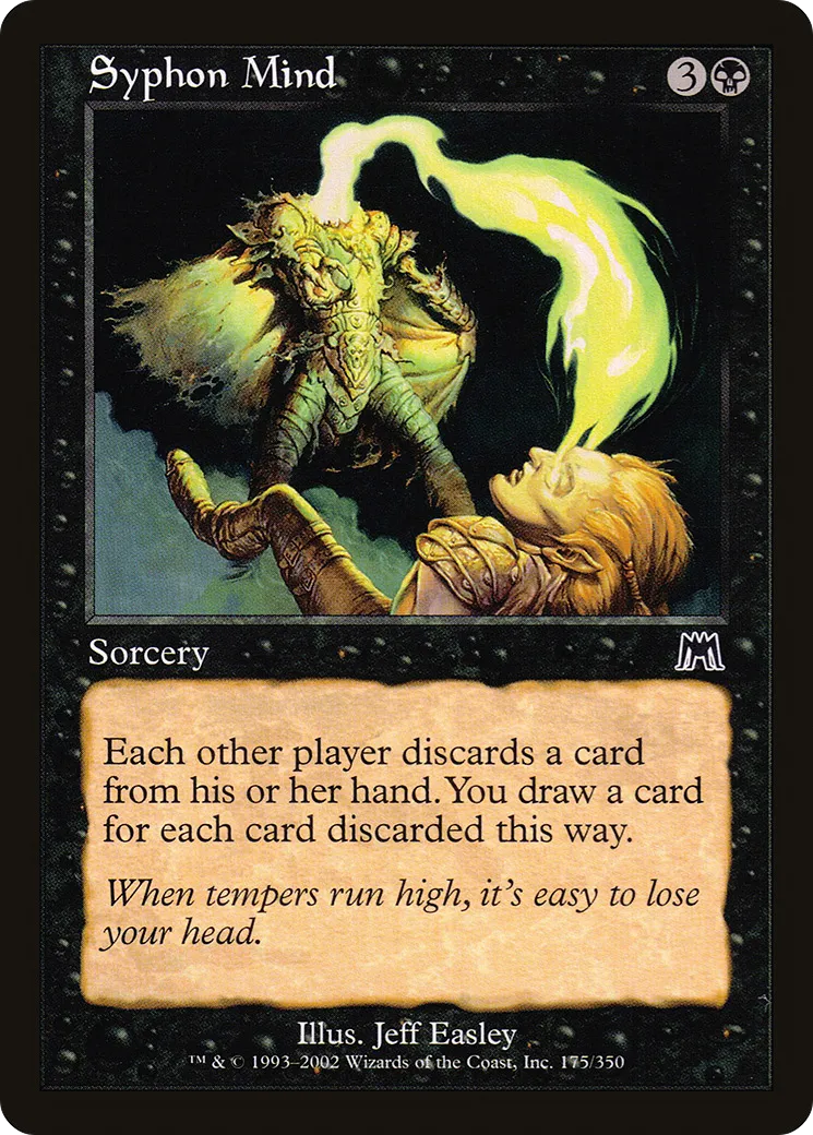 Syphon Mind — Onslaught — Magic: The Gathering