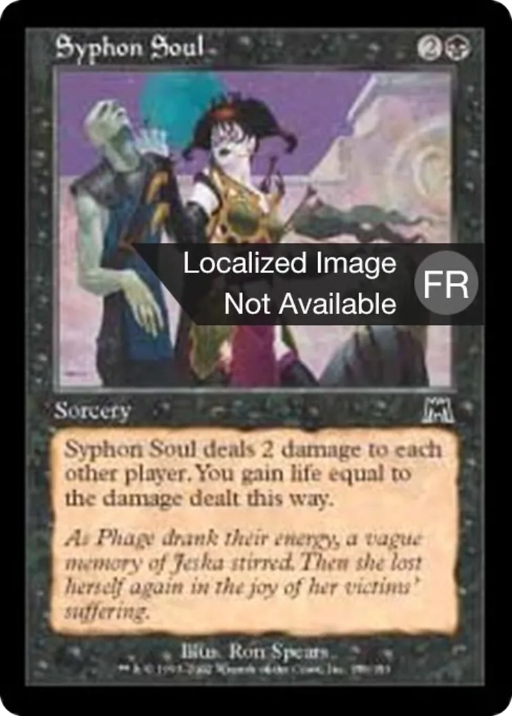 Siphonner l'âme — Onslaught — Magic: The Gathering