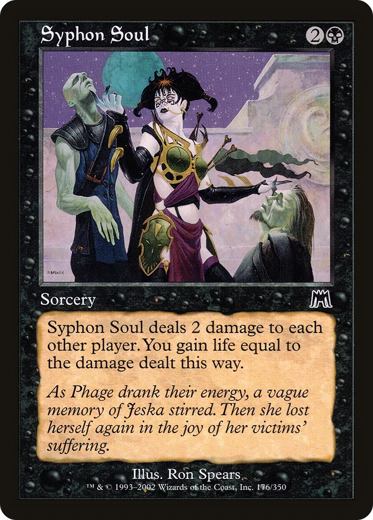 Siphonner l'âme — Onslaught — Magic: The Gathering
