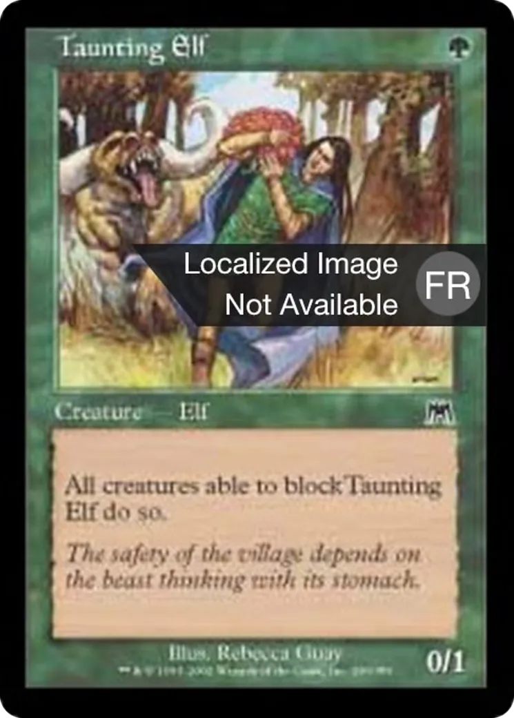 Elfe moqueur — Onslaught — Magic: The Gathering