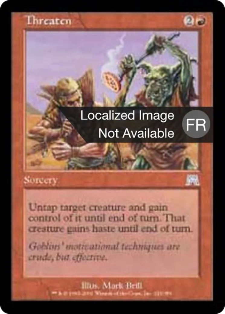 Menace — Onslaught — Magic: The Gathering