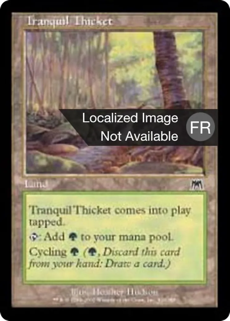 Halliers tranquilles — Onslaught — Magic: The Gathering