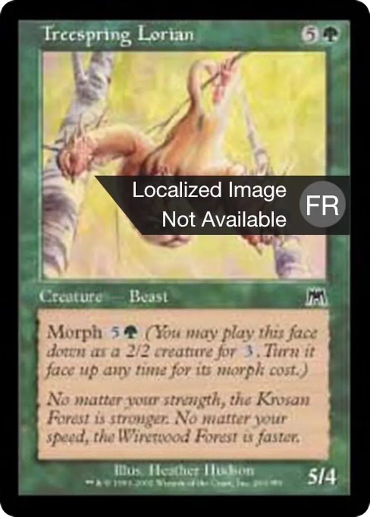 Lorien de Printarbre — Onslaught — Magic: The Gathering
