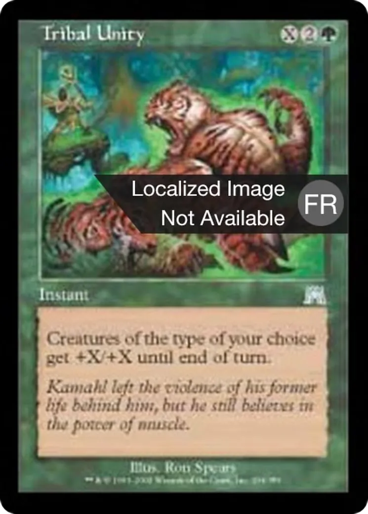 Unité tribale — Onslaught — Magic: The Gathering