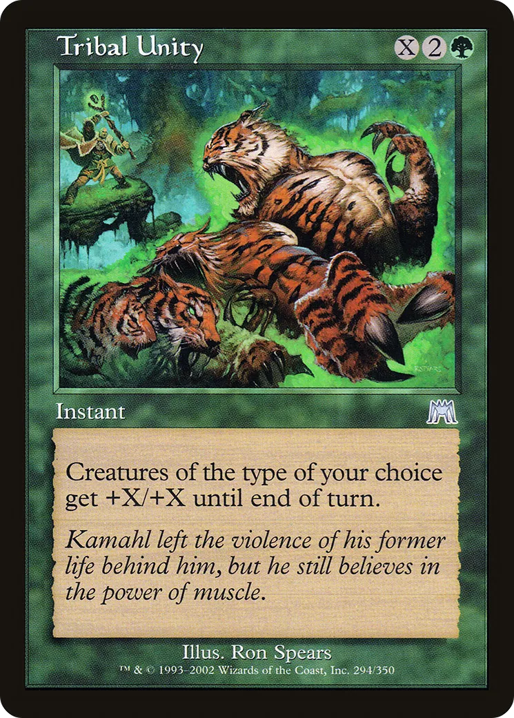 Tribal Unity — Onslaught — Magic: The Gathering