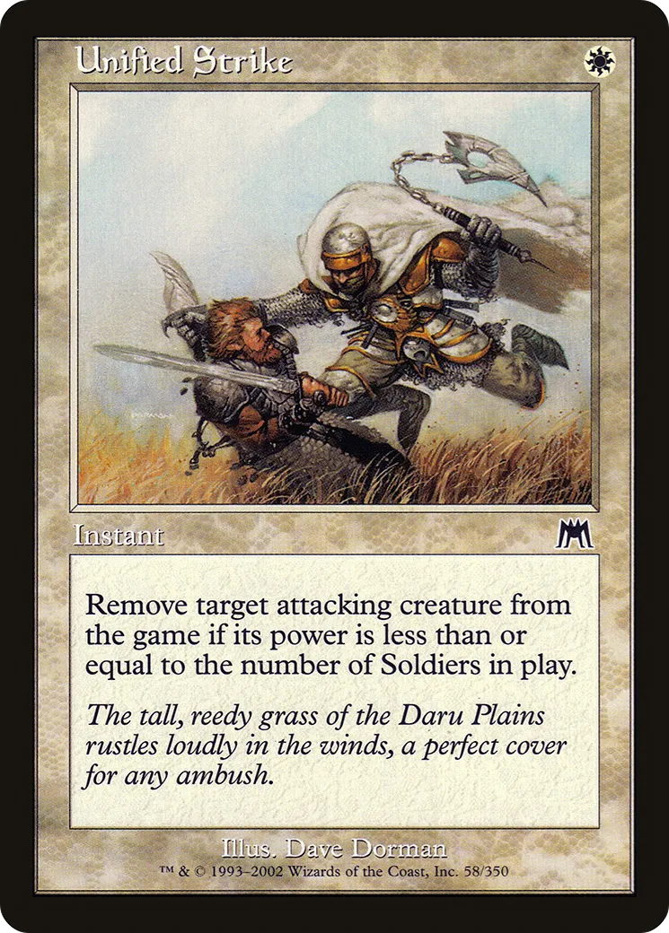Frappe concertée — Onslaught — Magic: The Gathering