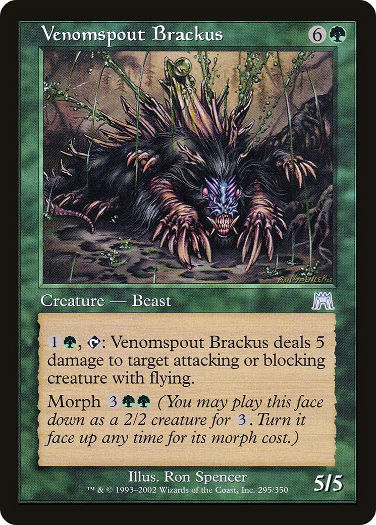 Venomspout Brackus — Onslaught — Magic: The Gathering