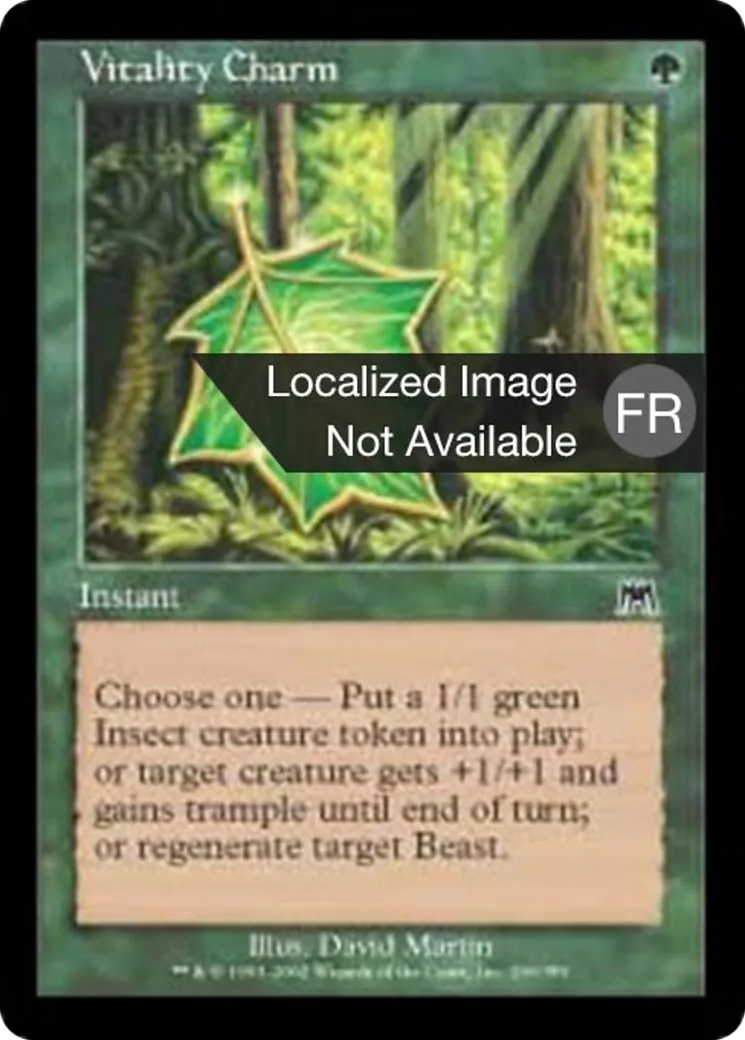 Fétiche de vitalité — Onslaught — Magic: The Gathering