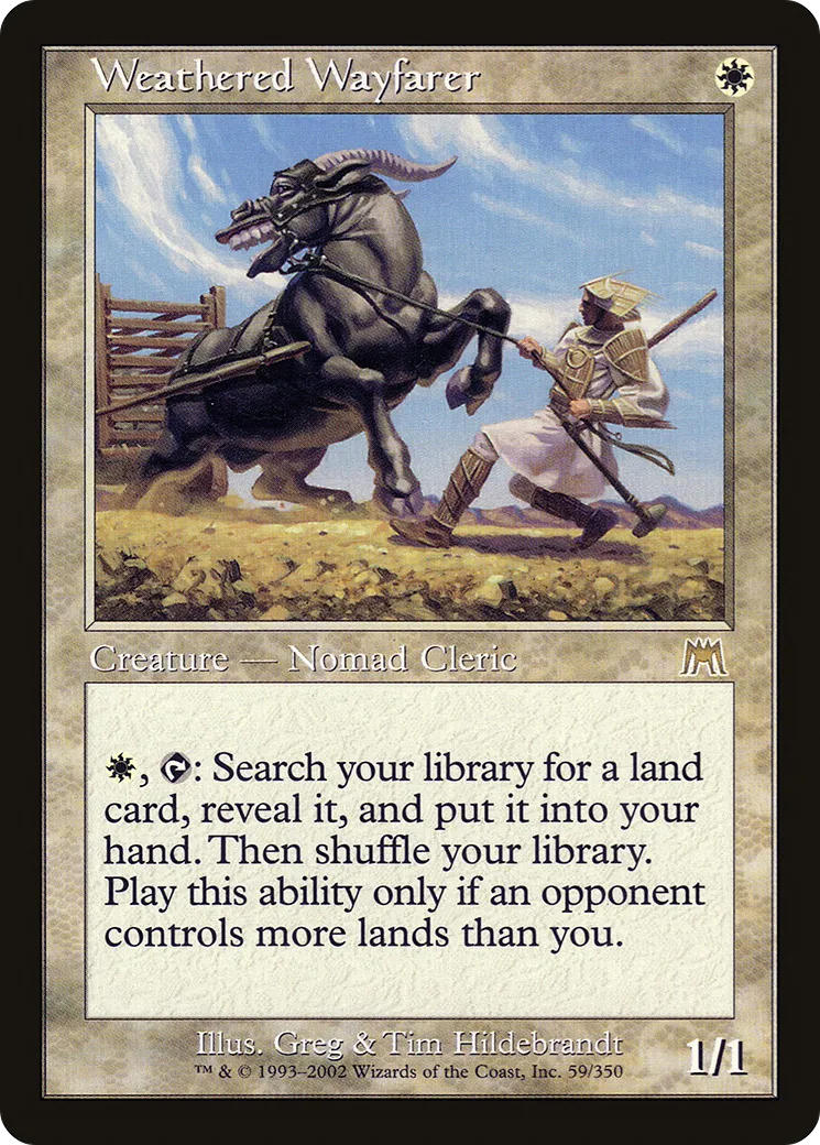 Voyageur hâlé — Onslaught — Magic: The Gathering