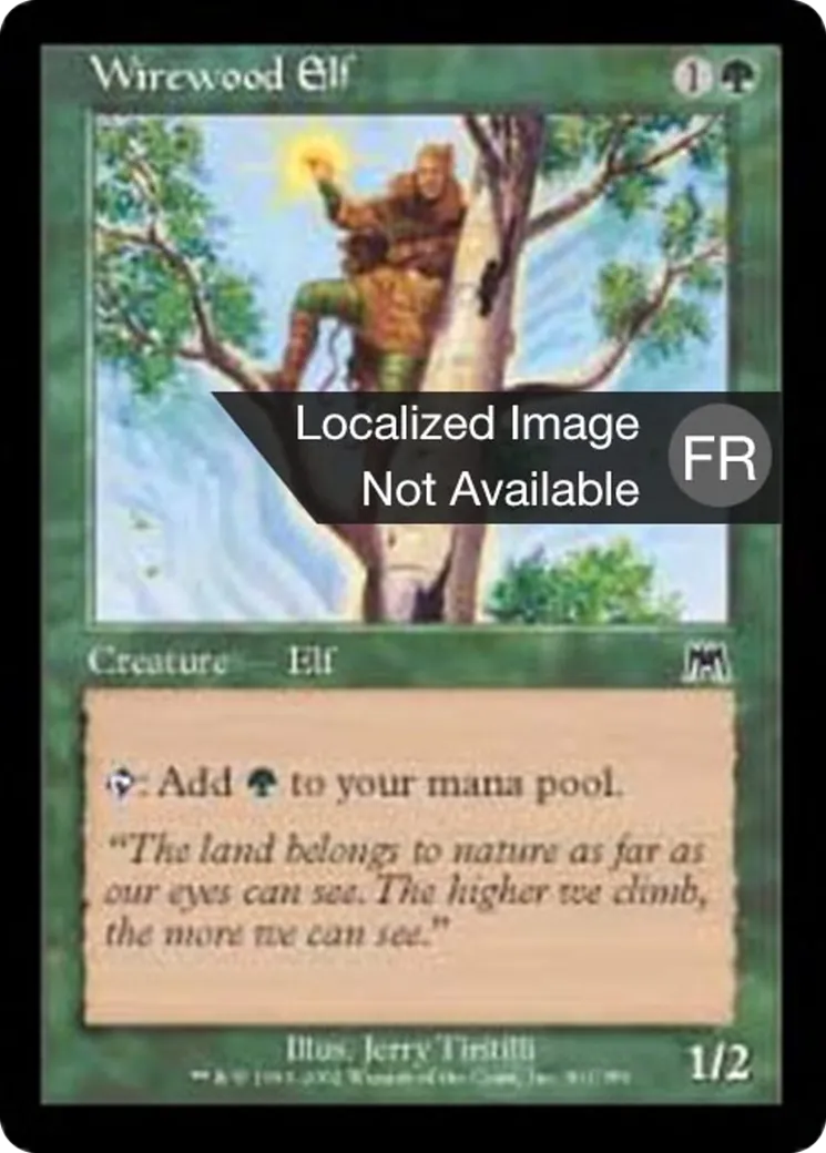 Elfe de Brinbois — Onslaught — Magic: The Gathering