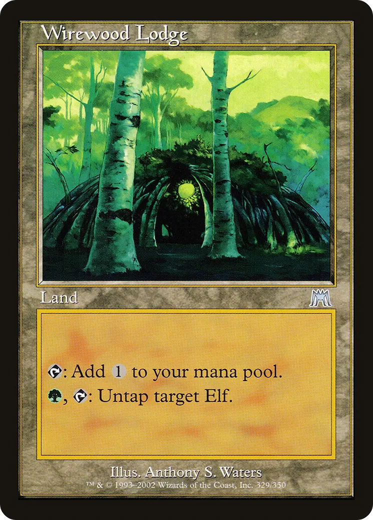 Wirewood Lodge — Onslaught — Magic: The Gathering