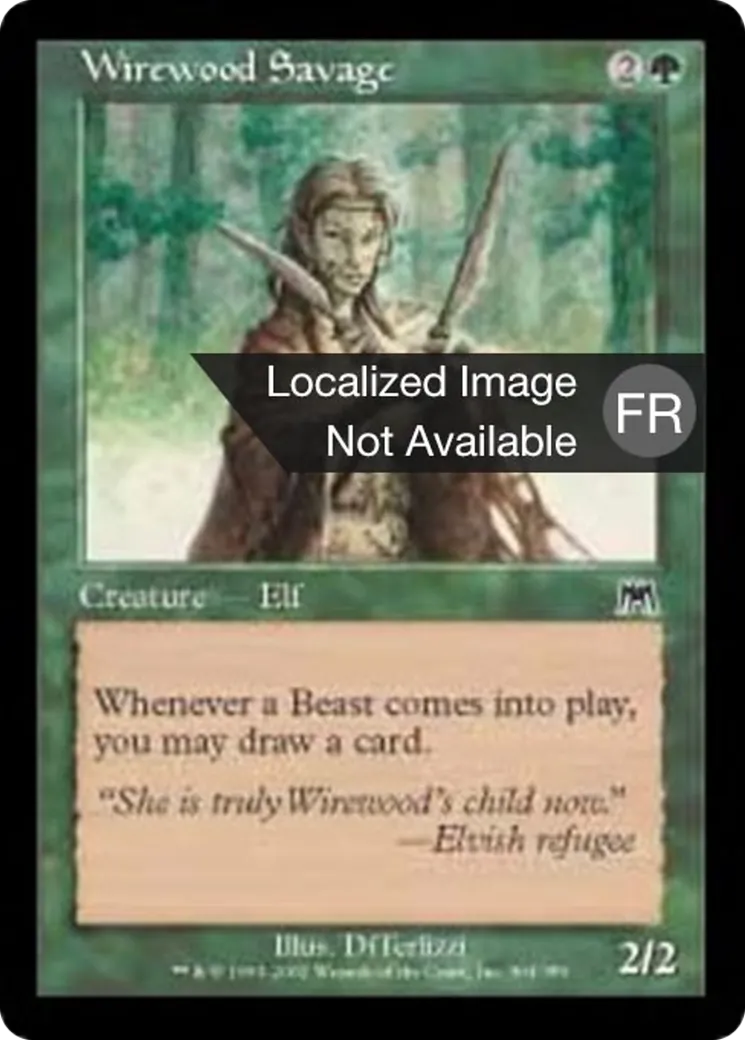 Sauvageonne de Brinbois — Onslaught — Magic: The Gathering