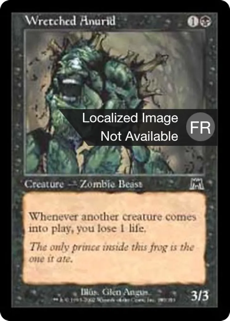 Anouride misérable — Onslaught — Magic: The Gathering