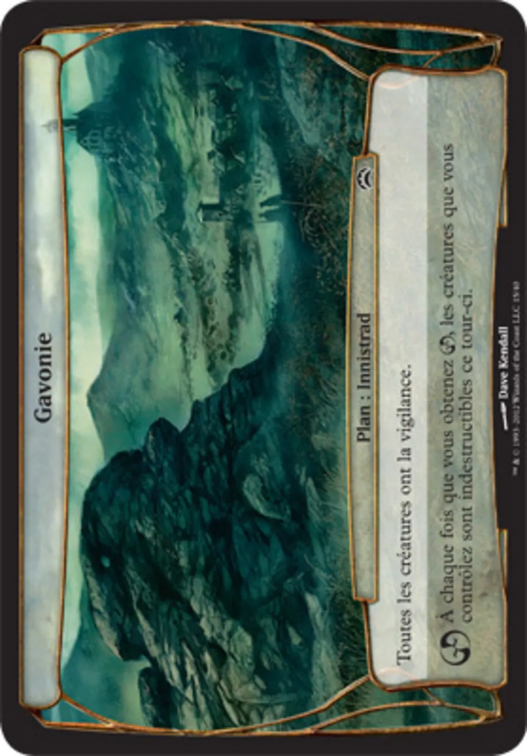 Gavonie — Planechase 2012 Planes — Magic: The Gathering